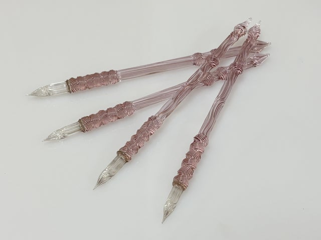 佐瀬工業所 ガラスペン （ピンク）